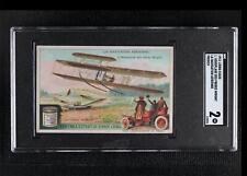 1911 Liebig Air Navigation French L'Aeroplane des freres Wright SGC 2 11bd picture