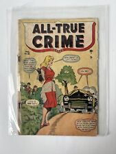 All True Crime Cases  (1949) - Golden Age Crime Cover picture
