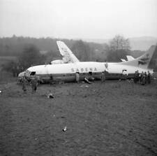 Sabena Convair Liner crash in Glattbrugg 1952 Switzerland 1953 Old Photo picture