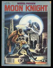 Marvel Preview #21 FN+ 6.5 Moon Knight Bill Sienkiewicz Cover Art Marvel 1980 picture