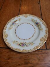 VINTAGE JYOTO CHINA OCCUPIED JAPAN FLORAL DESSERT/BREAD AND BUTTER PLATE 6 INCH picture