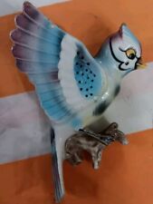 Rare Vintage Norcrest Lefton Bird Wall Hanging Plaque Multicolored MCM Kitsch picture