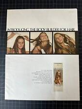 Vintage 1969 Clairol Hair Print Ad picture