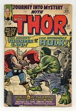 Thor Journey Into Mystery #112 GD 2.0 1965 picture