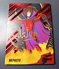 Mephisto #43 ✨ 2022 Fleer Ultra Avengers✨ Red Foil ✨Artist Jason Juta Auto #d/63 picture