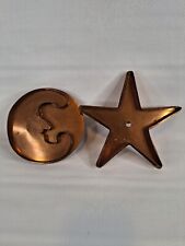 :Martha Stewart: by Mail - Moon & Star - Large - Copper - Cookie Cutters  picture