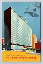 Philadelphia PA-Pennsylvania, Sheraton Hotel, Advertisement, Vintage Postcard picture
