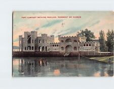 Postcard Fort Comfort Bathing Pavilion Piermont on Hudson New York USA picture