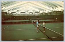 Grossinger's Tennis Courts  New York   Postcard picture