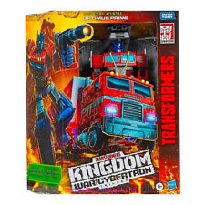Hasbro Transformers War For Cybertron Kingdom Optimus Prime with Trailer picture