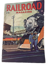 Railroad Magazine 1947 November Vintage Train Articles Advertisements 146 pages picture