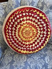 Vintage Mid Century Kitschy Round 12” Sofa Pillow-zip Off Cover-groovy-Boho picture