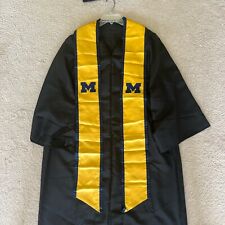 university  of michigan graduation stole picture