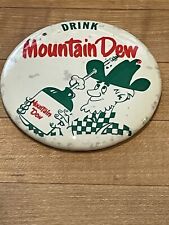 1960s Vintage Mountain Dew Pin Willy Mountain Dew Promotional Pin picture