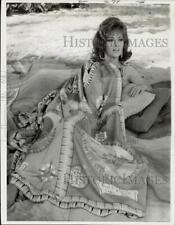 1967 Press Photo Actress Gina Lollobrigida on the Beach in Puerto Rico picture