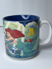 Walt Disney Store The Little Mermaid Coffee Mug Cup Vintage 90's  picture