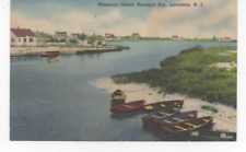 WESTPOINT ISLAND, BARNEGAT BAY, LAVALLETTE, N.J., Linen Postcard (Circa 1940's) picture