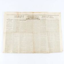 Albany Evening Journal December 7, 1858 State of Union President Buchanan picture