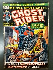 Marvel Spotlight #5 (Marvel, 1972) 1st Appearance Ghost Rider Mike Ploog FR/GD picture