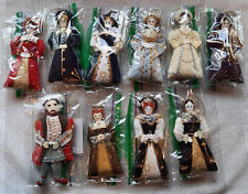 TUDORS: St. Nicolas Embroidered Ornaments Henry VII + Wives + Elizabeth I + Mary picture