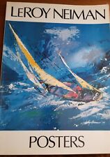 Signed Leroy Neiman Posters book  picture