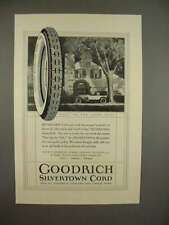 1923 Goodrich Silvertown Cord Tire Ad - Long Run picture