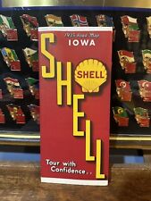 1935 Shell Road Map: Iowa NOS picture