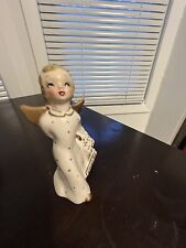 Vintage Yona Shafford 1956 Angel Cherub Says LOVE YOUR HOME Realtor Gift 🏠 picture