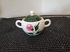 VTG STANGL THISTLE COVERED SUGAR BOWL - CLEAN picture