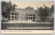 Postcard Twin Cities, Minnesota, Women's Building Soldier's Home, A677 picture