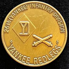 26th Infantry Division Artillery DIVARTY Vintage Challenge Coin picture