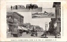 Vintage Postcard Dakota Homecoming Aberdeen South Dakota SD June 1909       1267 picture