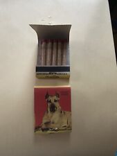 Great Dane Dog Blairstown NJ New Jersey Ford Dealer Adv Vintage Matchbook Cover picture