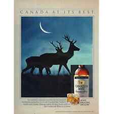 Vintage 1989 Print Ad for Canadian Mist Whisky picture