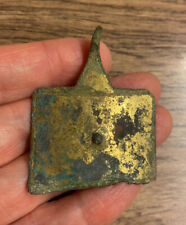 MEDIEVAL. 13TH CENTURY. GILDED BRASS HORSE PENDANT. DATING TO THE 1200’S. picture