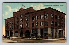 Crookston MN-Minnesota, Palace Hotel, Drugstore, Vintage c1925 Postcard picture