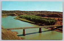 Malta Montana Fred Robinson Bridge Postcard picture