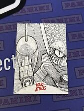 2013 Topps Mars Attacks Sketch Card 1/1 Jeremy Treece picture