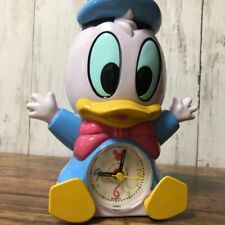 Disney Alarm Clock Donald Duck Baby Melody Blue Character Analog Excellent picture
