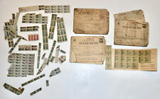 World War II ration stamps and booklets lot set picture