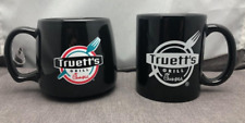 2 Chick-Fil-A Truett’s Grill Coffee Cup Mug Black Ceramic picture