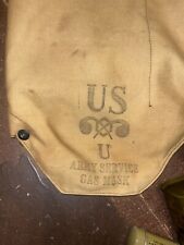 RARE Pre- WWII US Army Service Gas Mask By Firestone made June 1941 picture