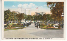 Wilkes Barre Pa Pennsylvania - Public Square with Kankekee - Postcard  c1927 picture