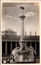 VINTAGE POSTCARD PAN-PACIFIC INTER'L EXPO 1915 FOUNTAIN OF THE SETTING SUN RPPC picture