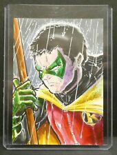 Comic Book Marvel DC Sketch Card 1 of 1 Robin picture