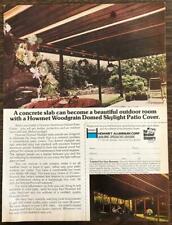 1976 PRINT AD Howmet Aluminum Deluxe Patio Covers Weather Stoppers Mesquite TX picture