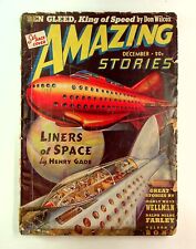 Amazing Stories Pulp Dec 1939 Vol. 13 #12 GD picture