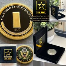 First Salute OCS ROTC West Point  COIN 2ND LIEUTENANT US army  W Case Velvet picture