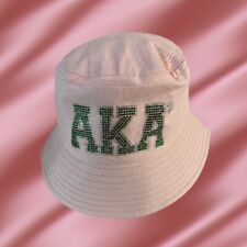 Alpha Kappa Alpha Bling Bucket Hat Pink picture