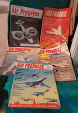 5 Air Progress Magazines 1960 - 1962 Excellent Condition  picture
